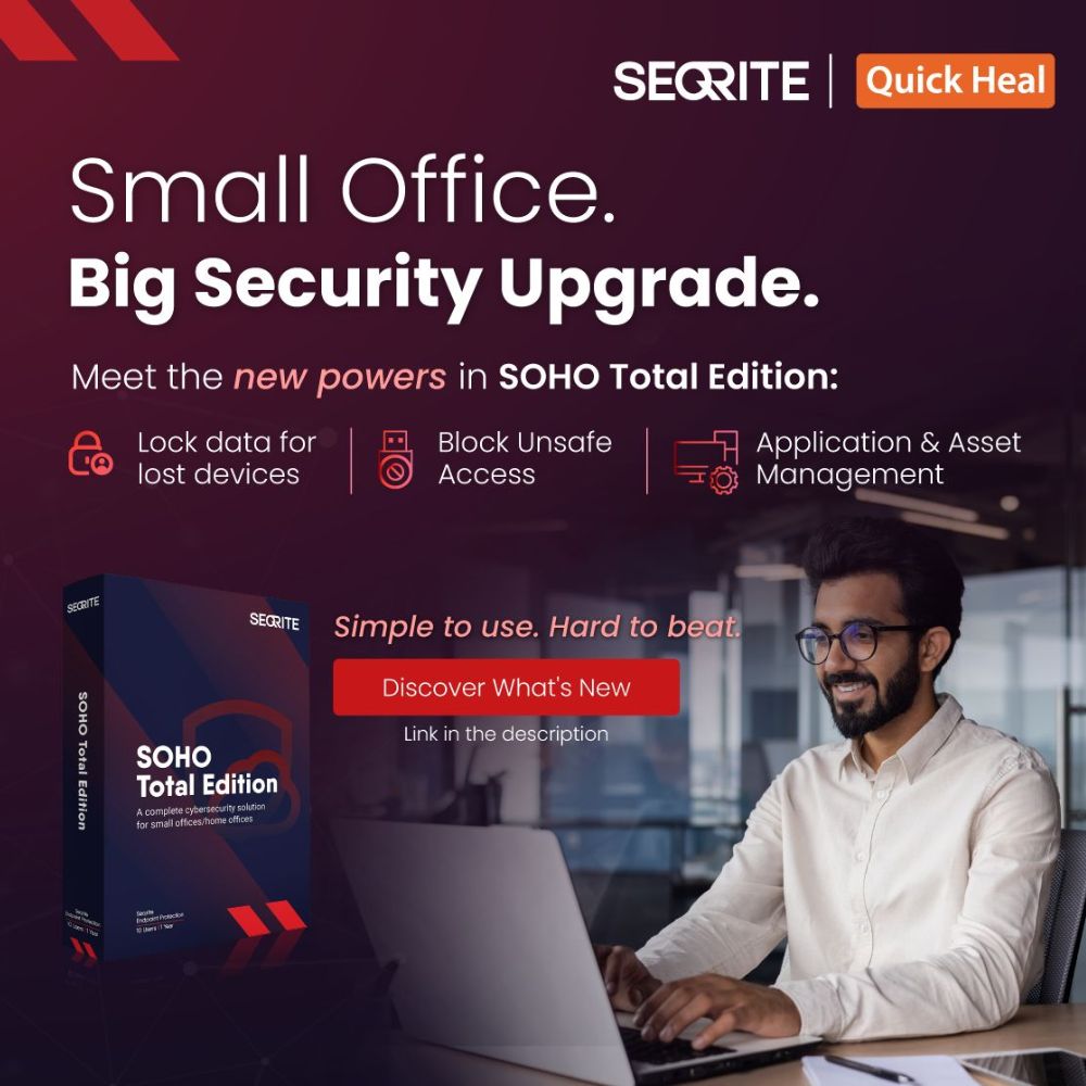 Quick Heal Seqrite Endpoint Security 5 User 1 Year Antivirus view 3